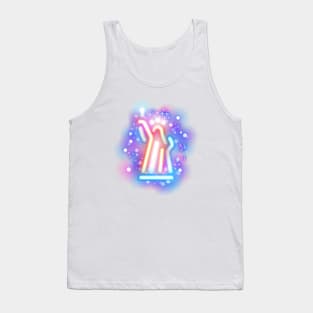 Statue of Liberty Neon Tank Top